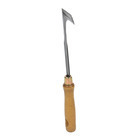 Couteau à dalle : émousseur et désherbeur, poignée bois ergonomique.